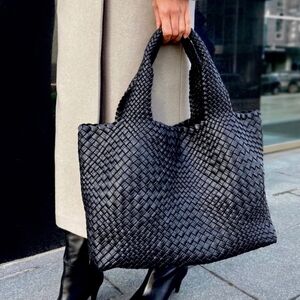 Falor Firenze Hand Woven Italian Leather Tote